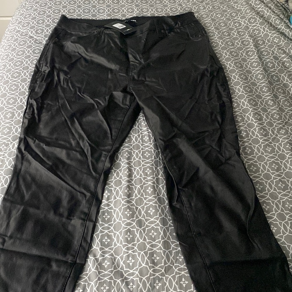 FashionNova Leather Pants
